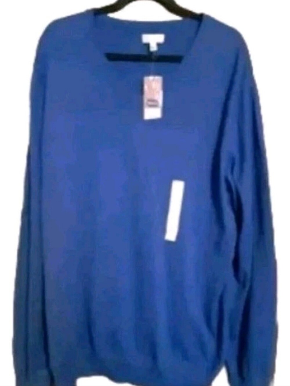 SONOMA Vneck Blue Sweater Womans Plus  Size XLT NWT